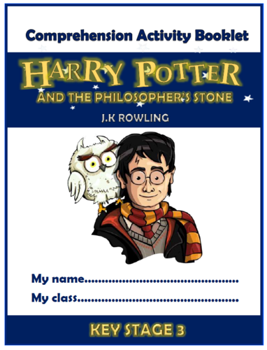 Harry Potter and the Philosopher's Stone KS3 Comprehension Activities Booklet!