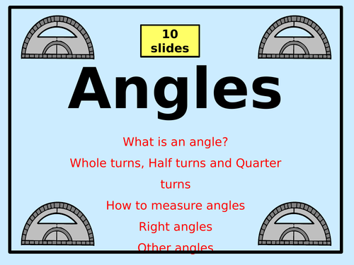 Angles - PowerPoint