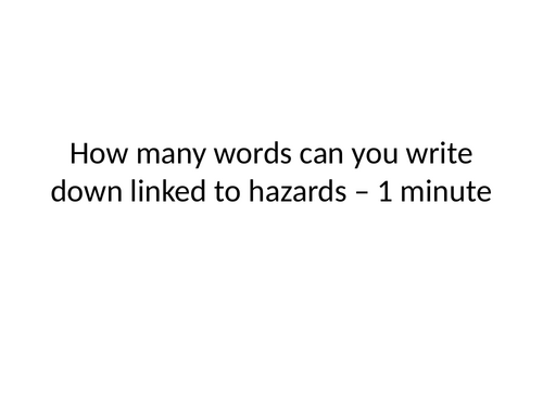 Natural Hazards Lesson 9 - Tsunami Enquiry Assessment