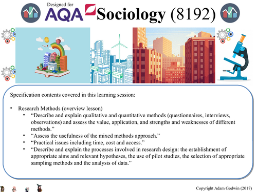Unit Overview & Revision Lesson - Sociological Research Methods (GCSE ...