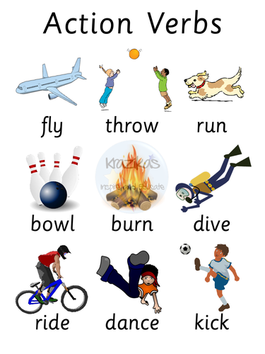 Action Verbs | Teaching Resources