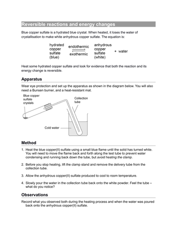 New GCSE Chemistry_Rate of reaction_C2 6.8_Reversible reactions and ...