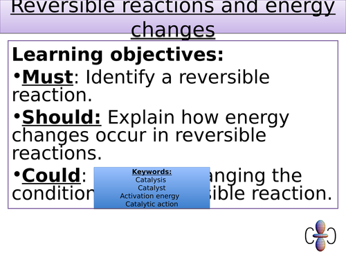 New GCSE Chemistry_Rate of reaction_C2 6.8_Reversible reactions and energy changes