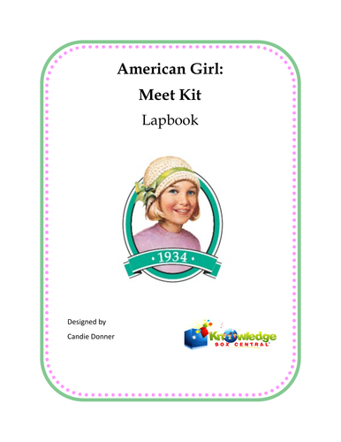 American Girl: Meet Kit Lapbook | Teaching Resources