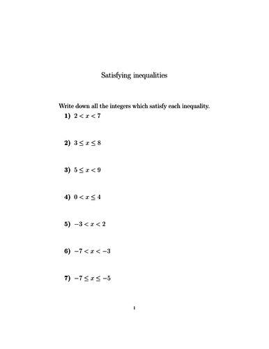 satisfying-inequalities-worksheet-with-solutions-teaching-resources