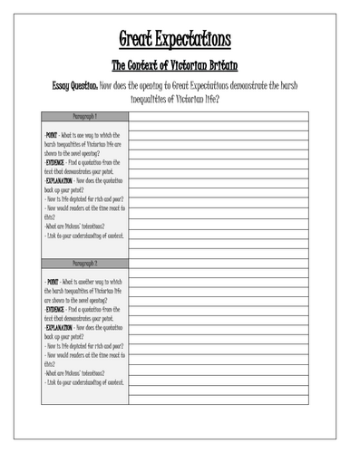 Great Expectations: The Context of Victorian Britain!
