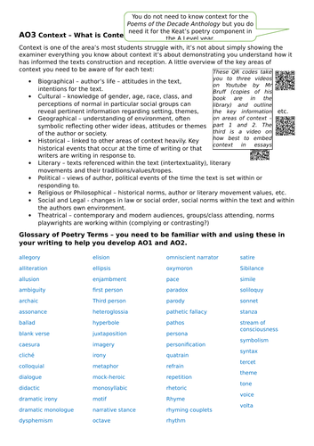 Edexcel a level english literature coursework examples image