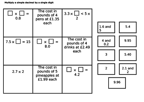 Year 5 and 6 maths puzzles / problems | Teaching Resources
