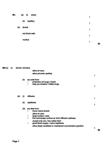 NEW GCSE Biology - B4 Organisation in Animals and Plants | Teaching ...