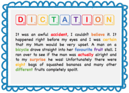 Year 3 and 4 Spelling Dictation Activities | Teaching Resources