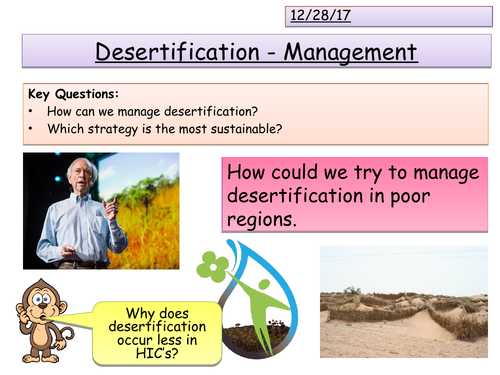 Managing Desertification