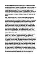 Grade 9 essay on Mr Birling | Teaching Resources