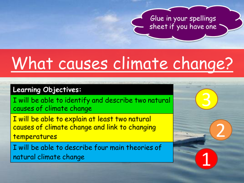 Natural Causes Of Climate Change Teaching Resources