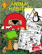 Animal Habitats Fun Activity! | Teaching Resources