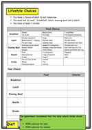 GCSE PE - Lifestyle Choices - Consequences of a Sedentary ...