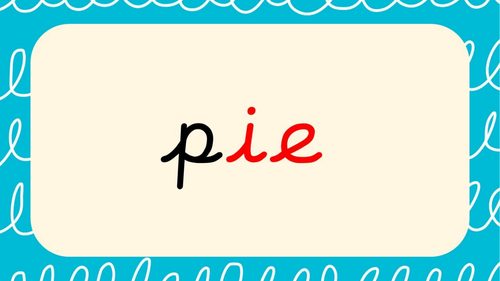 Phase 5 - 'ie' words Quick Read Powerpoint