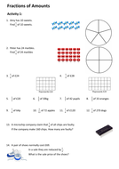 KS2/KS3 Maths: Fractions of Amounts | Teaching Resources