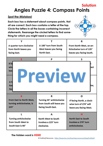 Angles Challenges | Teaching Resources