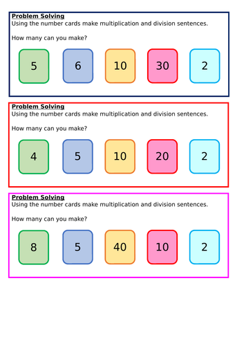 Divide by 5, Spring Block 1, Year 2