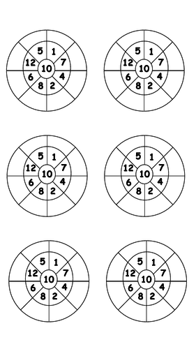10x Multiplication Wheels