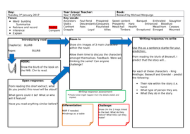 7 WEEK - SHARED READING - BEOWULF BY MICHAEL MORPURGO - YEAR 5/6 ...