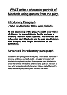 Character portrait app picture