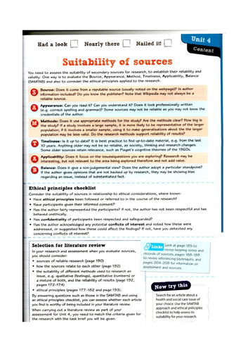 BTEC Level 3 Health and Social Care Unit 4 Enquiries into Current ...