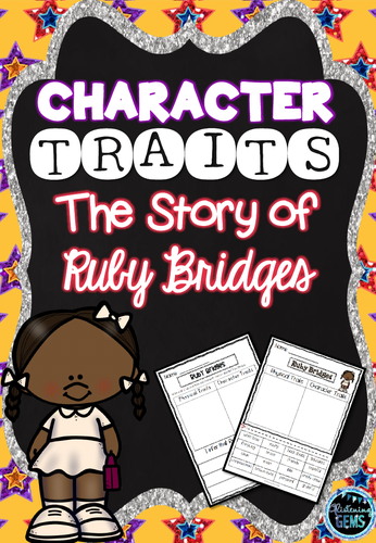 Ruby Bridges Character Trait Sorting Teaching Resources