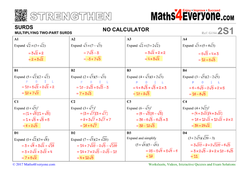 multiplication-of-surds-assignment-point