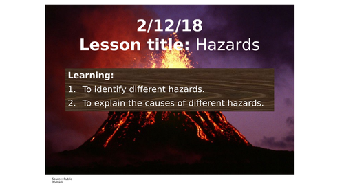 What is a hazard?