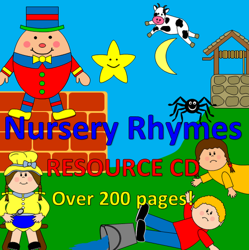 Nursery Rhyme bumper pack -EYFS- 10 rhyme packs +planning ideas