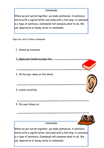 Year 2 SPAG Grammar