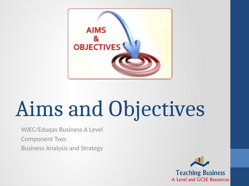 Aims and Objectives