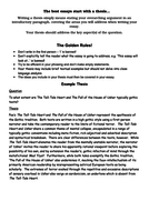 Gothic essay examples image