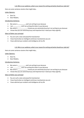 Persuasive letter writing ks2 powerpoint image