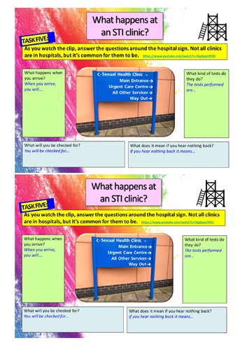 STIs Sexual Health RSHE | Teaching Resources