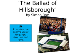 Ballad of Hillsborough | Teaching Resources