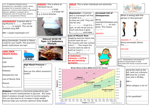 Edexcel/ Pearson GCSE PE Components of Fitness Posters - PE Scholar