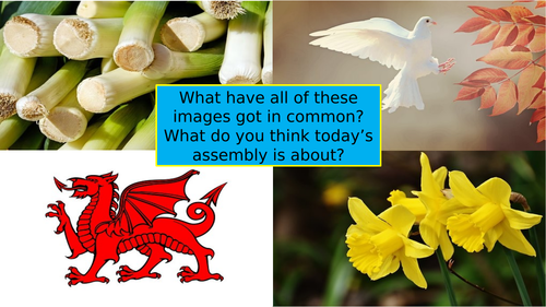 St. David's Day Assembly