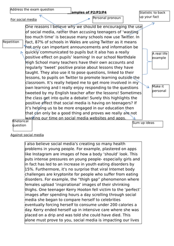 GCSE speech writing social media | Teaching Resources