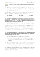 Multiple Percentage Change | Teaching Resources