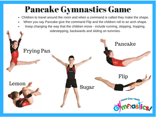 Pancake Day Gymnastic Activity Pancake Race Warm Up Teaching Resources