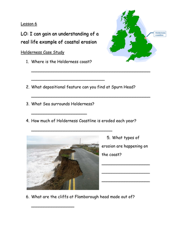 coastal erosion case study pdf