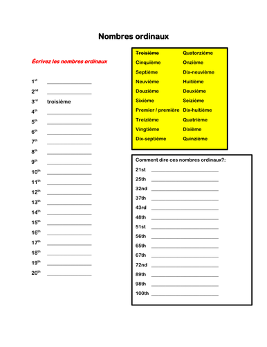 french-ordinal-numbers-teaching-resources