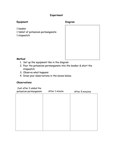 Diffusion KS3 AQA