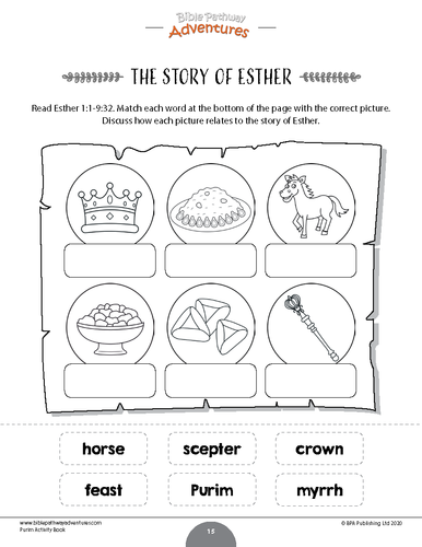 Purim Coloring and Activity Book | Teaching Resources