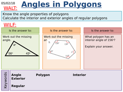 KS3/KS4 Maths: Polygons Investigation and Angles | Teaching Resources