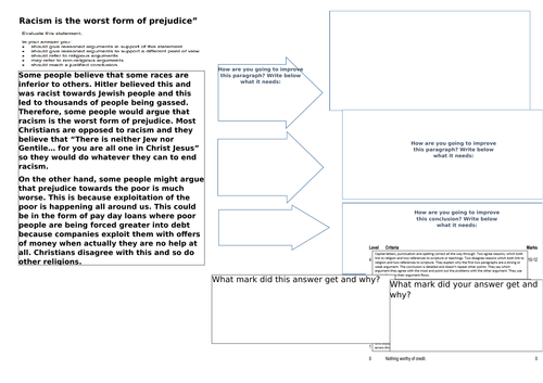 Lesson seven poverty aqa gcse  Theme F Religion, human rights and social justice