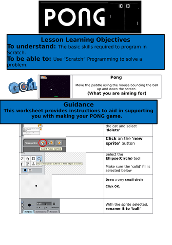 Scratch Lesson | Teaching Resources