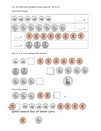 counting pence pounds and pounds and pence year 2 differentiated 2